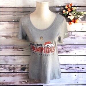 Nike Denver Broncos Super Bowl 50 Conference Champs Tee